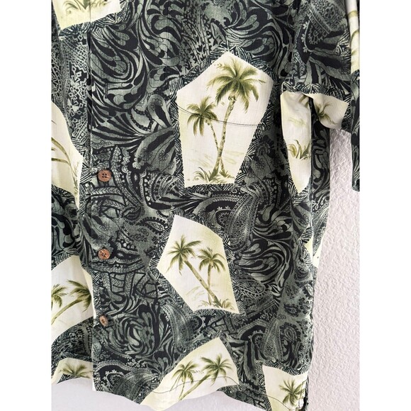 Tommy bahama palm tree button down size Medium - Picture 2 of 5